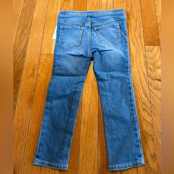 New 3 Piece Lot Old Navy Blue Skinny Jeans Shorts Cat & Jack Sweatshirt Size 4T - Picture 5 of 12